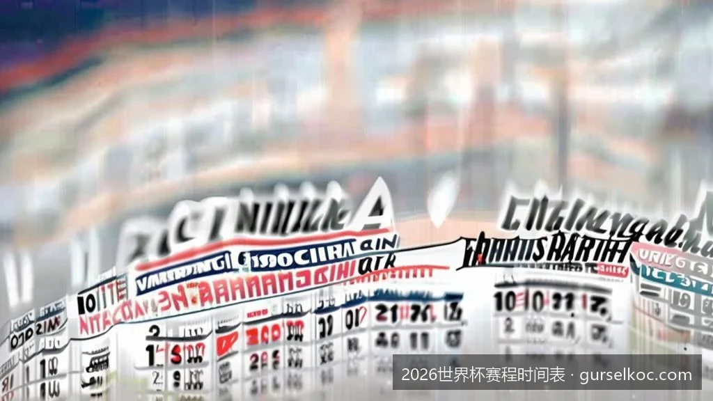 2026美加墨世界杯完整赛程时间表（北京时间对照版）